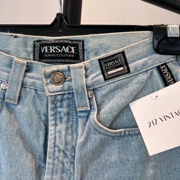 Vintage 90’s Versace Jeans Couture XXS - Picture 2 of 4